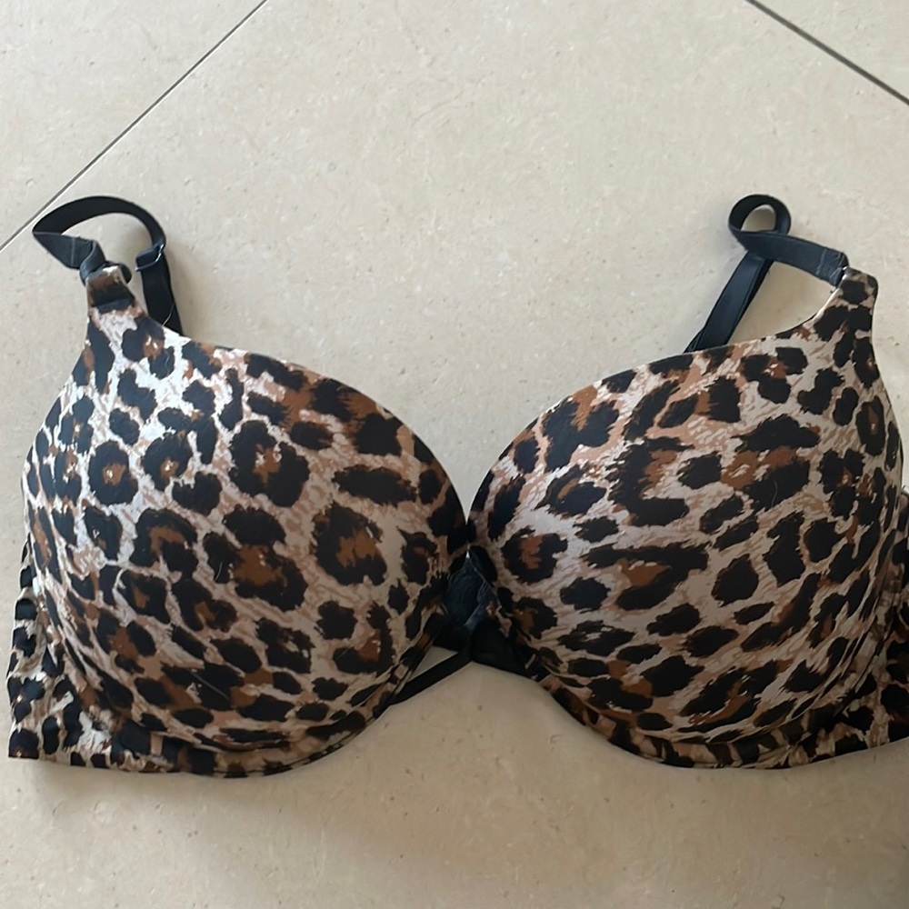 Leopard bra